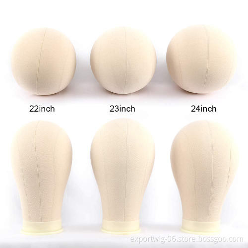 Wig Head Cork Canvas Block  Mannequin Head  Blocks For Wigs Making Weft Wig Display Style Styling Manikin  Durable and Sturdy
